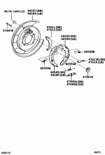 PARKING BRAKE & CABLE 2